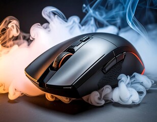 Gaming mouse in smoky environment