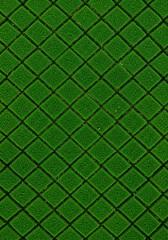Intricate Green Diamond Pattern A Textured Background Image