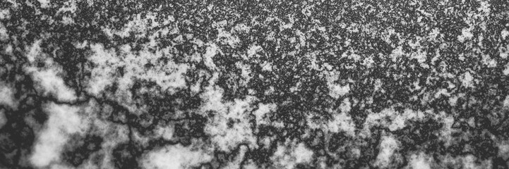 Abstract black and white stone surface texture background