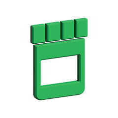 Medicine bottle icon design template