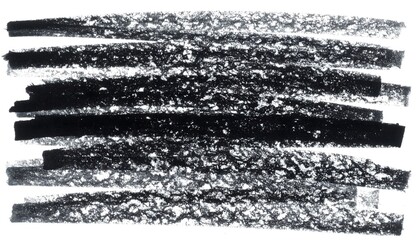 Black and White Abstract Brush Strokes Texture for Art Stock Photography