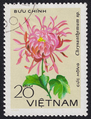 Hong flower on a 1978 Vietnam postage stamp