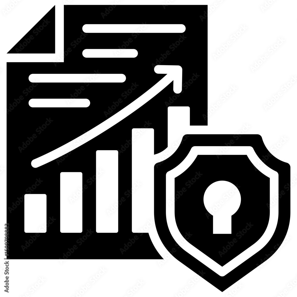 Poster data security icon