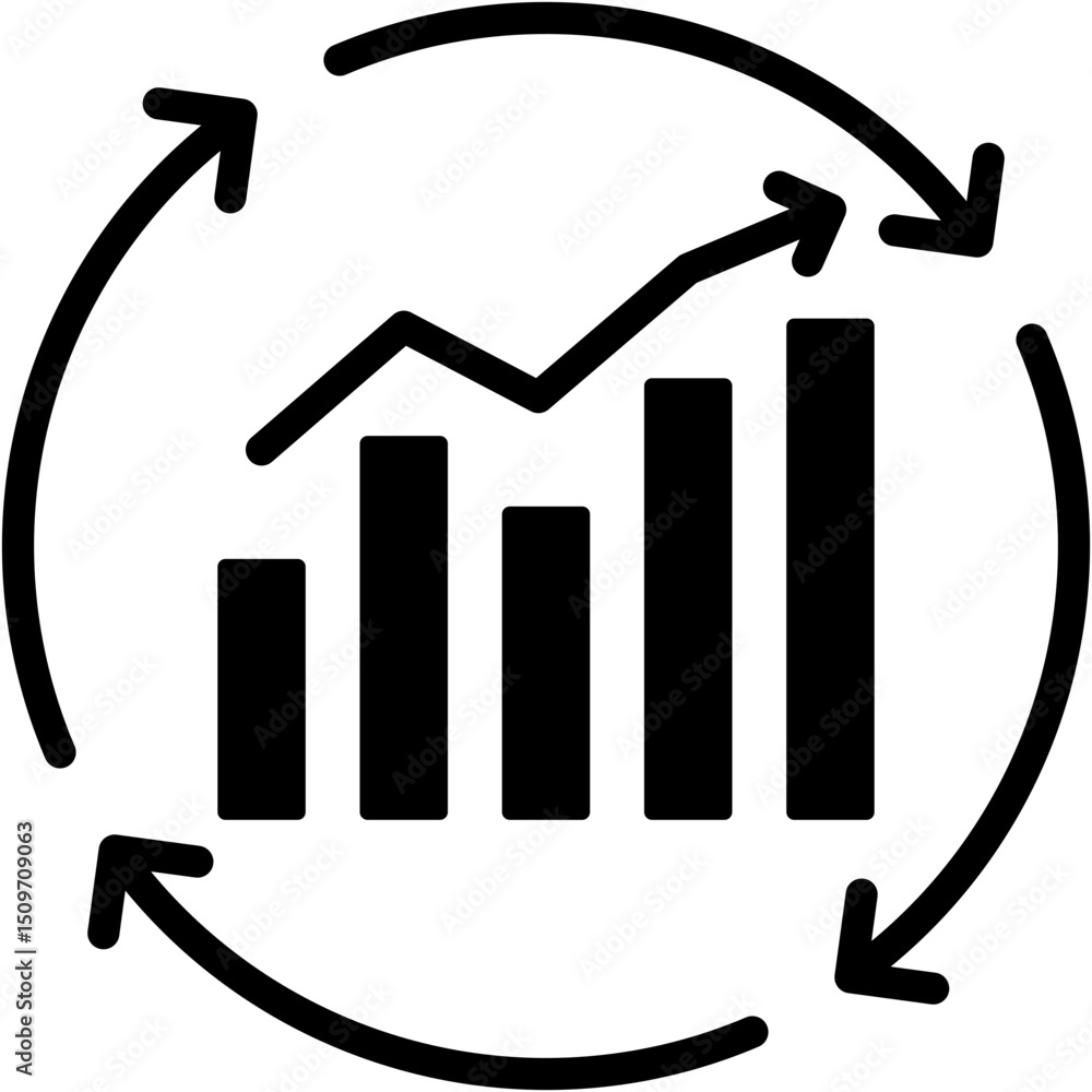 Poster data lifecycle icon