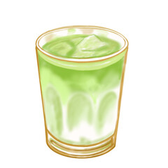 Iced Matcha Green Tea