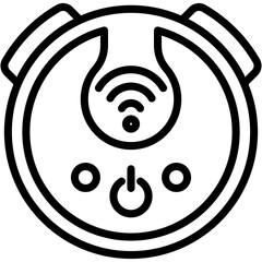 Smart Vacuum Cleaner Icon