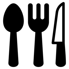 wooden tableware icon