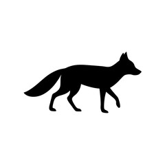 Professional Side Profile of a Coiling Snake as a Black Silhouette Vector Design