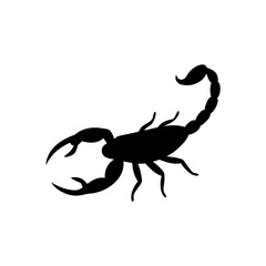 Agile Side View of a Jackrabbit Leaping Black Silhouette Vector Clip Art Illustration