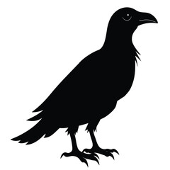Dobby Bird Silhouette Vector Illustration