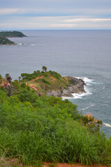 Fototapeta premium Beach view of Phromthep Cape in Phuket