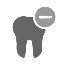 remove tooth icon