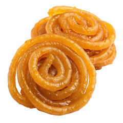 Fototapeta premium jalebi sweet dish png jalebi png indian dessert png sweet dish png isolated on white background png transparent background image