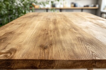 Close-up wooden table top