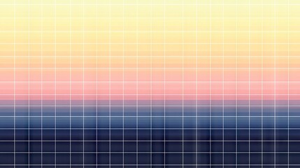 Fototapeta premium A grid pattern with a soft color gradient.