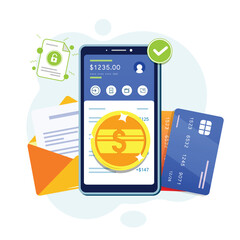 Financial App With Document Protection