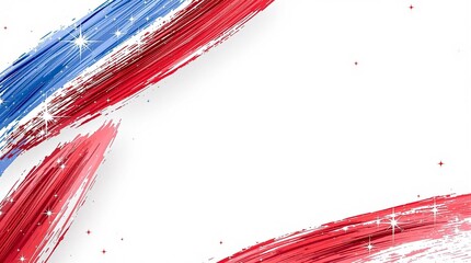 4th of July Background with Space for Your Message