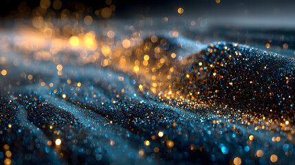 Abstract bokeh light patterns creating a dreamy atmosphere.