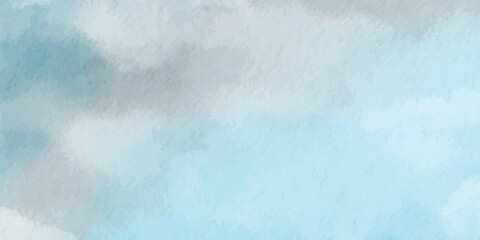 Hand-Painted Sky-Inspired Watercolor Texture in Pale Blue with Light Cloudy Accents and Dreamy Surface Feel. Sky Blue and White Abstract Watercolor Background with Dreamlike Flow design