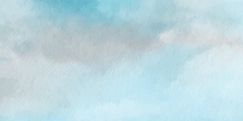 Hand-Painted Sky-Inspired Watercolor Texture in Pale Blue with Light Cloudy Accents and Dreamy Surface Feel. Sky Blue and White Abstract Watercolor Background with Dreamlike Flow design