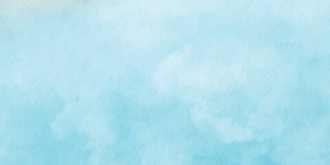 Abstract Watercolor Background in Soft Sky Blue with Gentle Gradient Wash and Subtle Cloud-Like Texture. Dreamy Sky-Inspired Watercolor Texture in Blue and White with Flowing Wash 