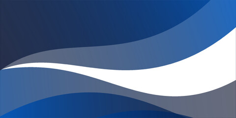 Blue abstract background. Dynamic shape composition.