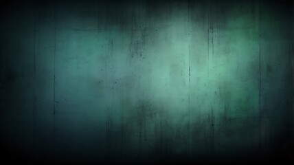 Dark Teal Grunge Texture Background Wall