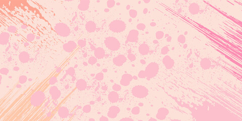 Watercolor seamless vector pattern, nude colors tie dye pastel background, distressed warm summer texture.