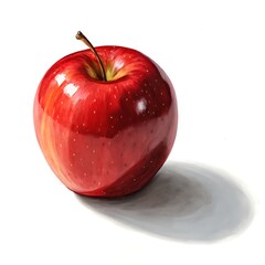 apple isolated on white