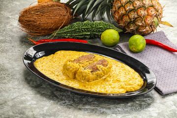 Indian cuisine - Malai kofta with gravy