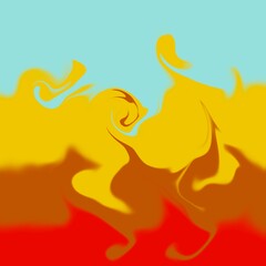 the three gradient colors background	
