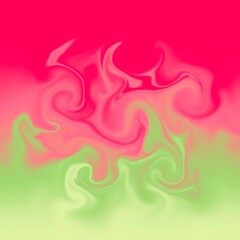 four colors distorted background