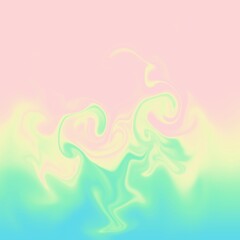 four colors distorted background