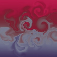 four colors distorted background