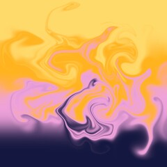 four colors distorted background