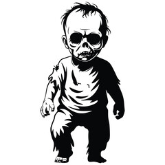 creepy zombie baby 