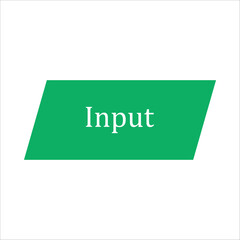 Inputl symbols in flowchat