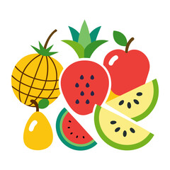 Cartoon Fruit Collection