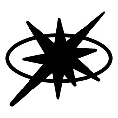 supernova Solid icon