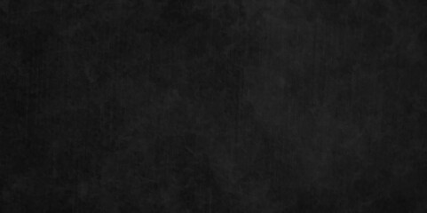 Fototapeta premium Dark black grunge wall charcoal colors texture backdrop background. Black Board Texture or Background. abstract grey color design are light with black gradient background.