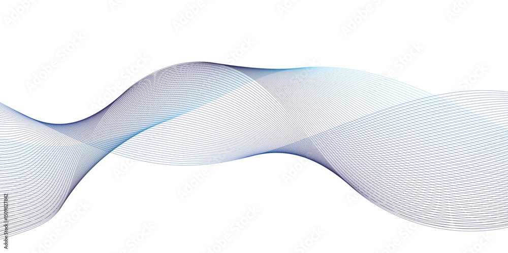 Poster abstract modern colorful wavy stylized blend liens gradient background. blending gradient colors. di