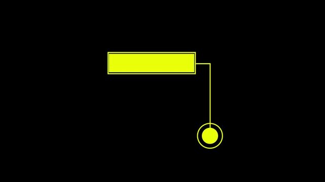 Dynamic Callout , The simple callout 4k animation.Call outs titles. Hitch style tech HUD element