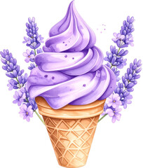 flower icecream