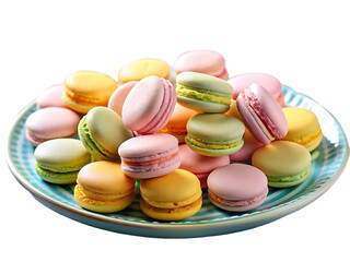 Delightful Macarons: A Colorful Collection of French Pastries