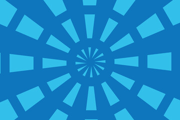 Comic abstract blue background