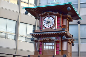 愛媛　カラクリ時計　坊ちゃんカラクリ時計