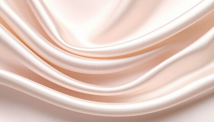 Peach Satin Fabric Texture