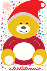 teddy bear with gift box