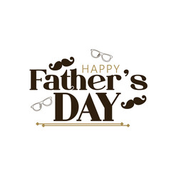 Celebrate Father’s Day with this artistic illustration of a dad as a superhero, and Message With Heart Accents and Warm Wishes