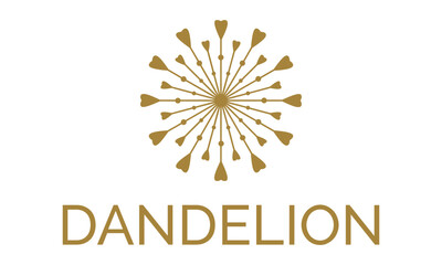 Obraz premium Dandelion Flower Logo Icon Design Template